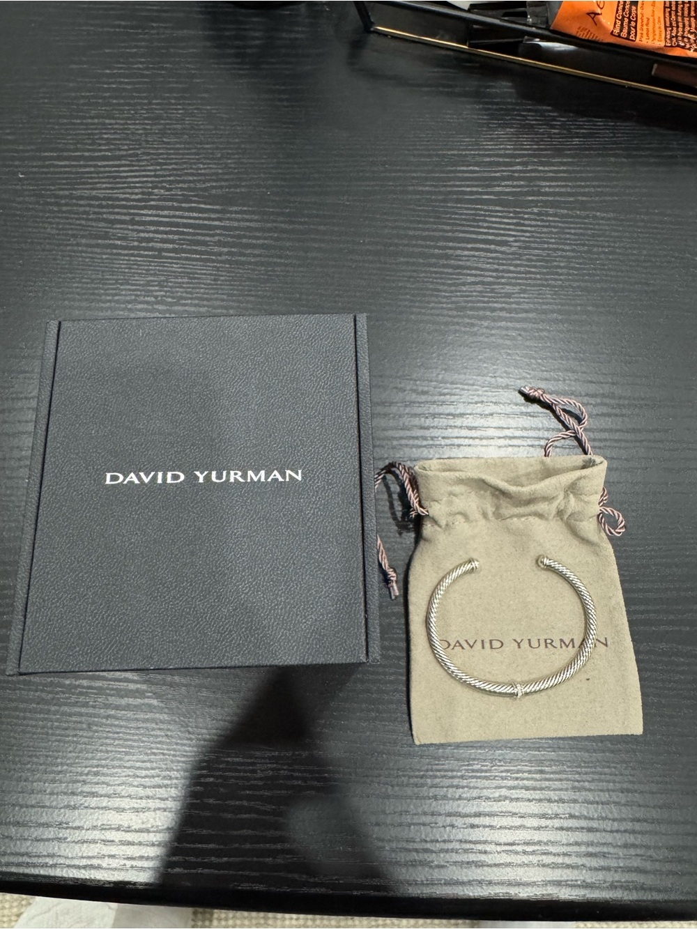 David Yurman Classic Cable Station Bracelet - Sterling Silver with Diamonds